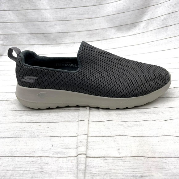 Skechers Goga Max Gray Equalizer Persistent Slip On Walking Shoes 54600 Size 8.5 main image 10